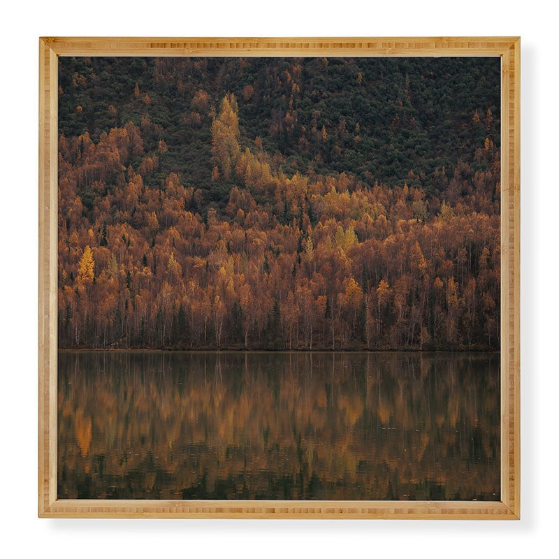 Hannah Kemp Fall Lake Framed Wall Art