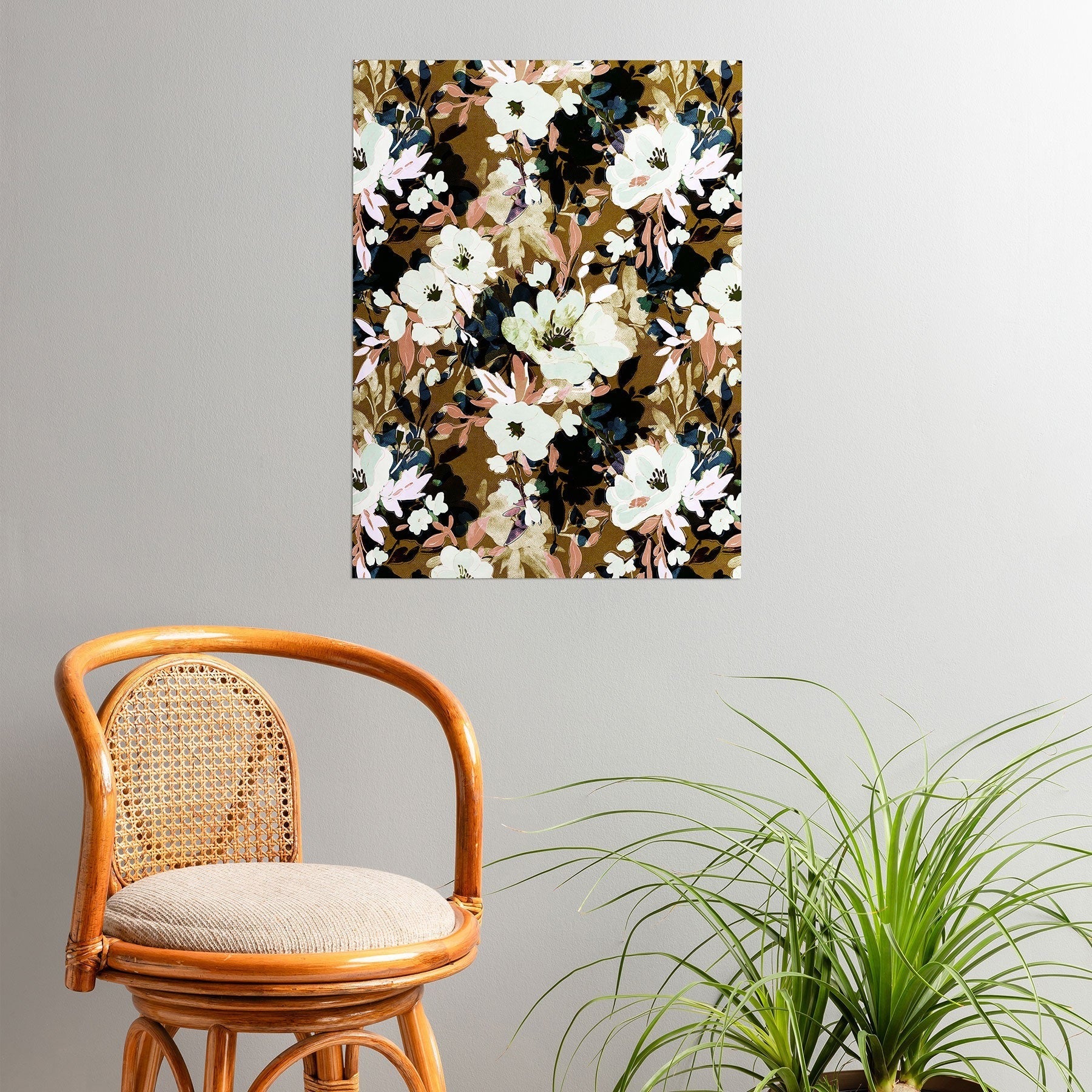 Marta Barragan Camarasa Romantic Floral Fusion Poster