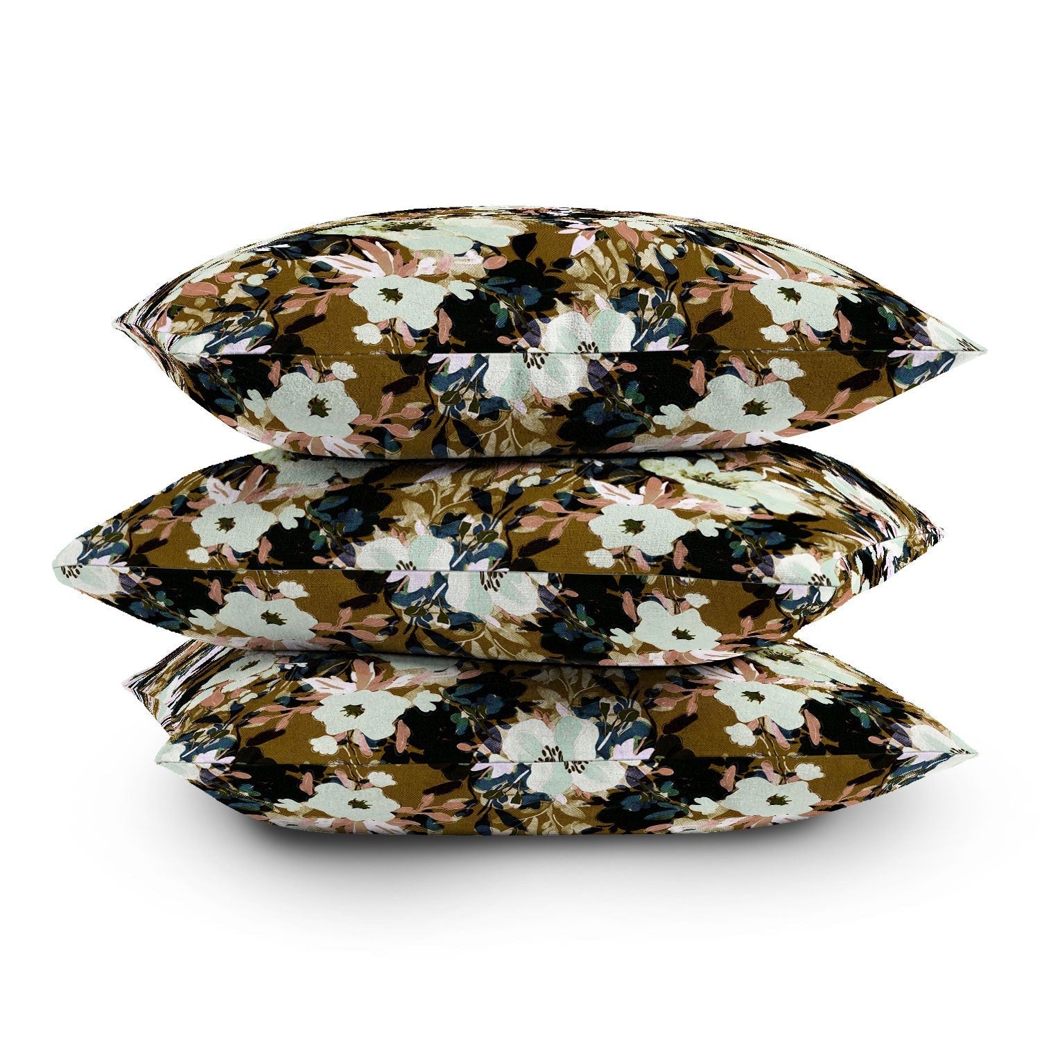 Marta Barragan Camarasa Romantic Floral Fusion Outdoor Throw Pillow