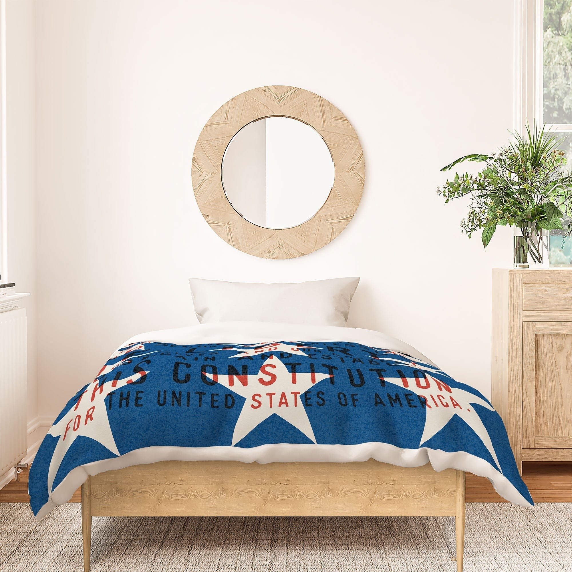 DENY Designs Starred Preamble Duvet Cover