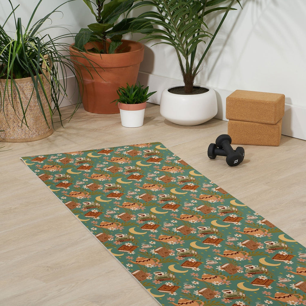 Avenie Moonlit Reading Nook I Yoga Mat