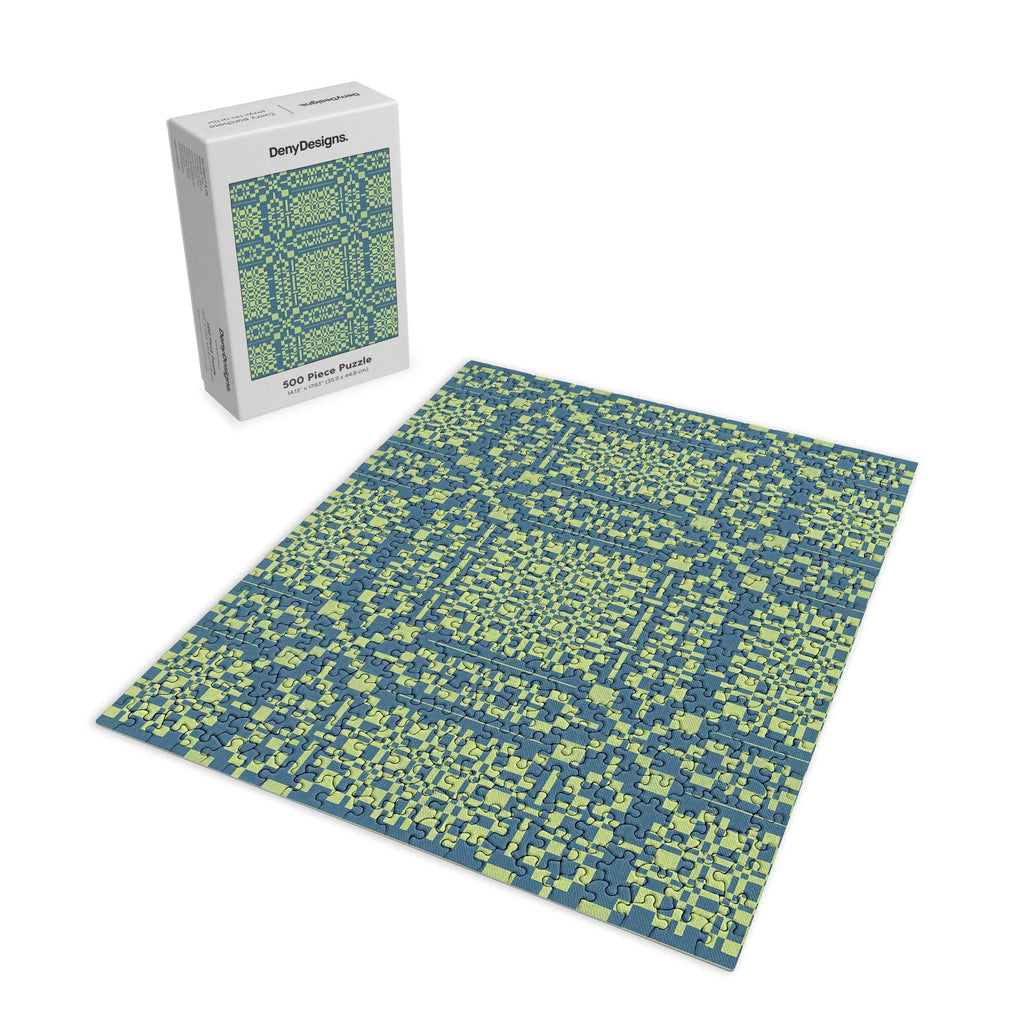 Marta Barragan Camarasa Nostalgic Grid Design Puzzle