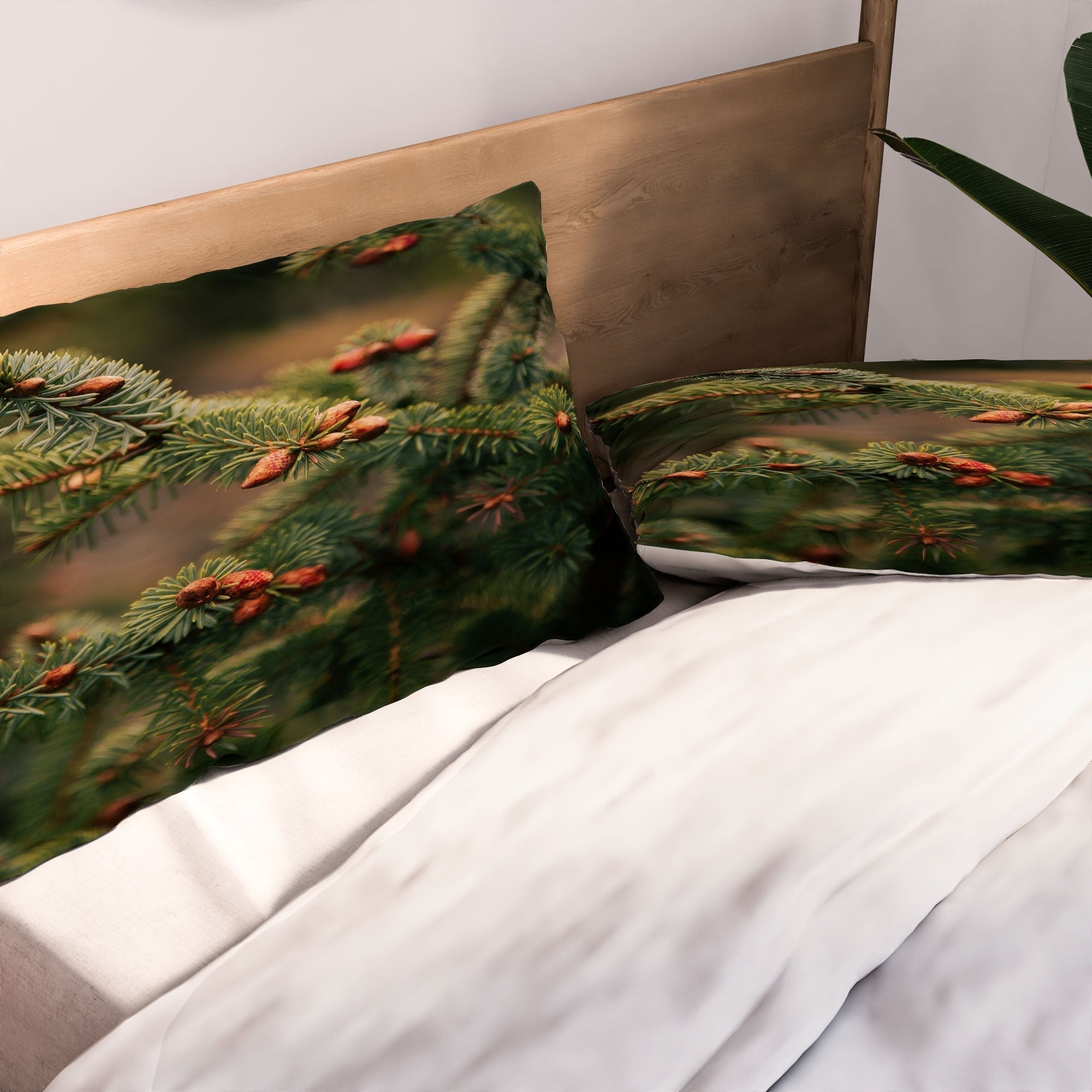Hannah Kemp Spruce Tips Pillow Shams
