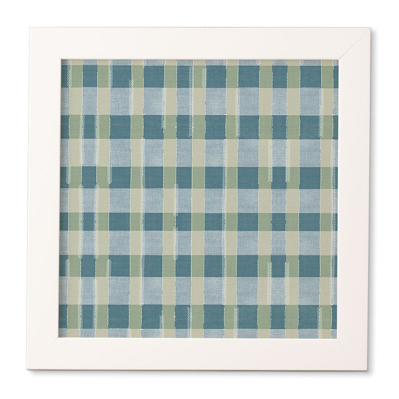 Marta Barragan Camarasa Country Style Checks Framed Wall Art