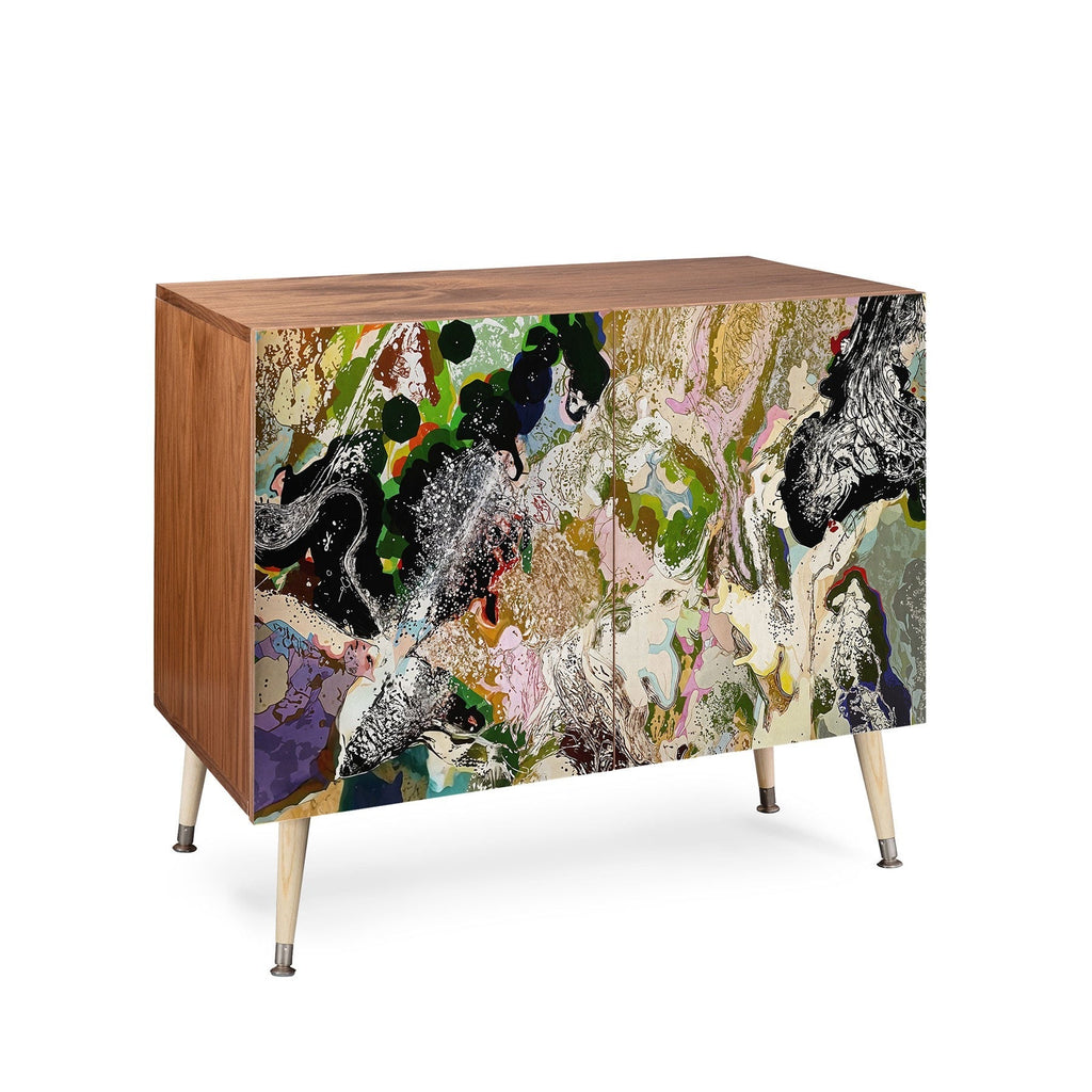83 Oranges Echoes Beneath the Surface Credenza