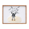 Coco de Paris Wood in the sky Rectangular Tray