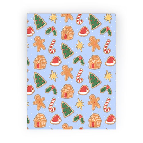Love_Ryming Christmas Cookies Mini Art Print