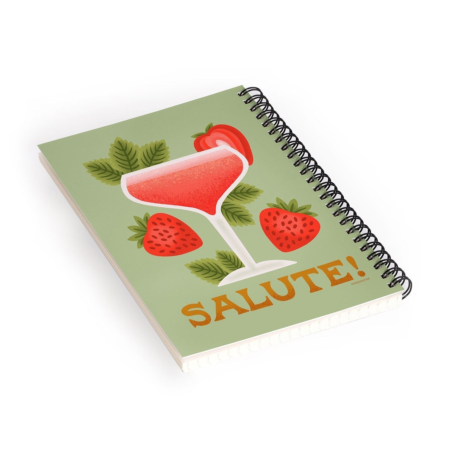 Jessica Molina Rossini Spiral Notebook