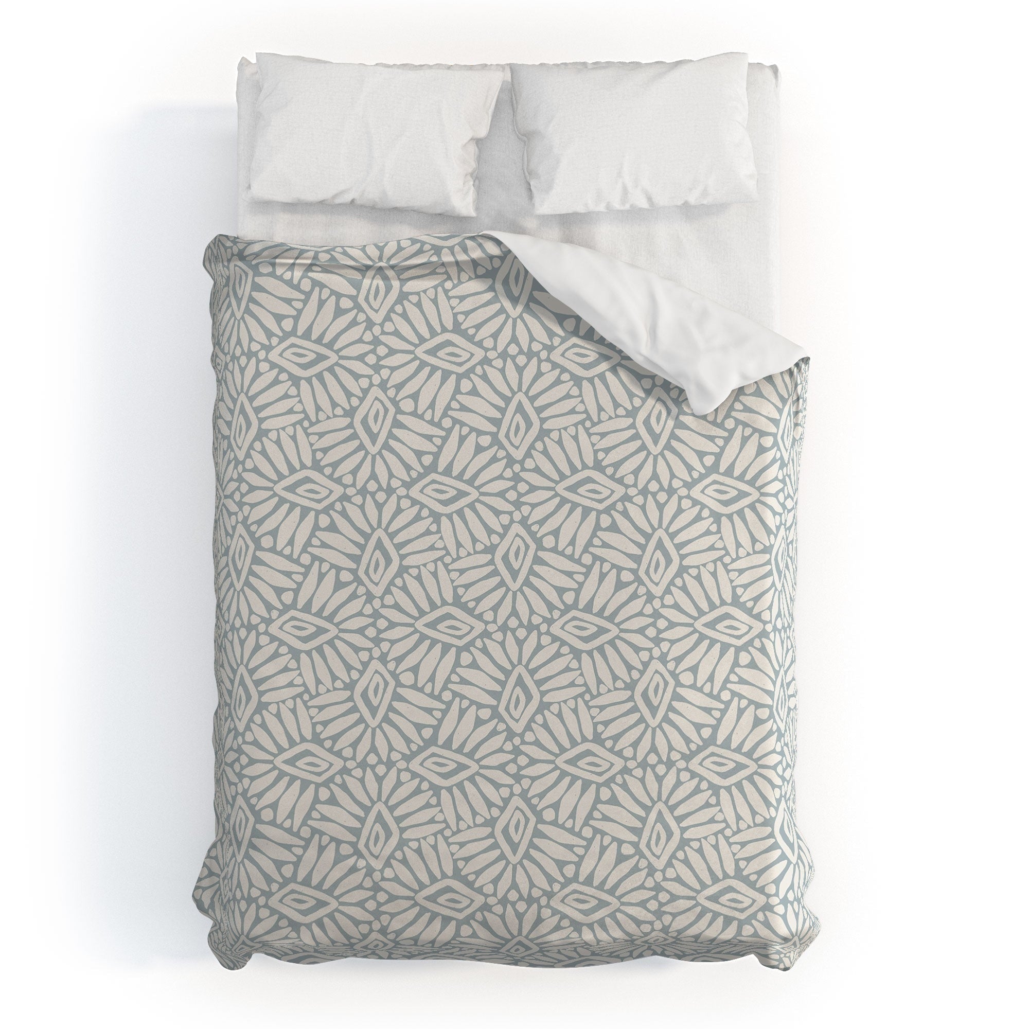 CoastL Studio Palm Ogee Duvet Cover