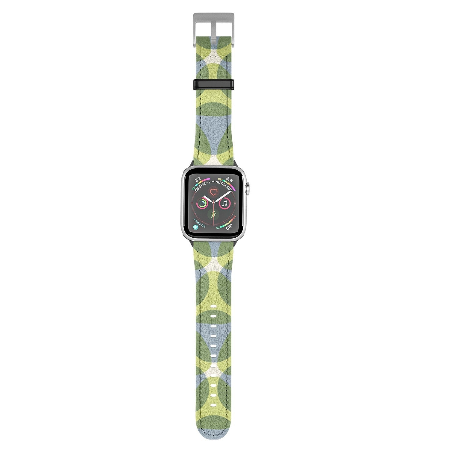 Marta Barragan Camarasa Stylish Retro Circle Apple Watch Band