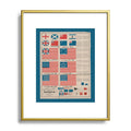 DENY Designs Goff s Evolution of the American Flag Metal Framed Art Print