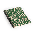 Avenie BR Cheetah Print In Green Spiral Notebook