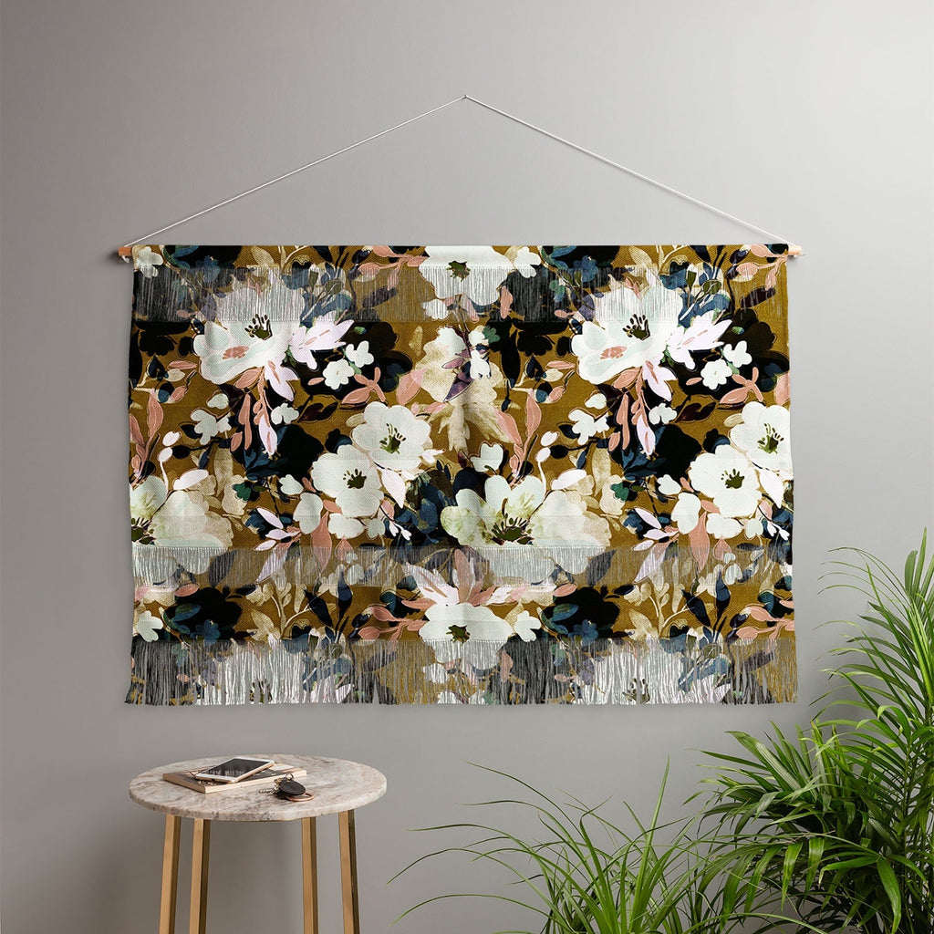 Marta Barragan Camarasa Romantic Floral Fusion Wall Hanging Landscape