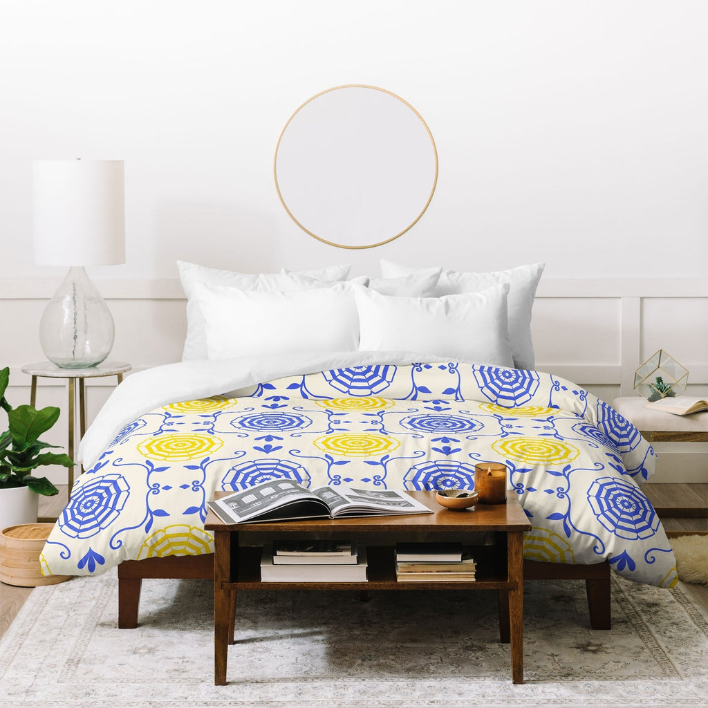 Design by Spark Dolce Vita Parasols Duvet Cover
