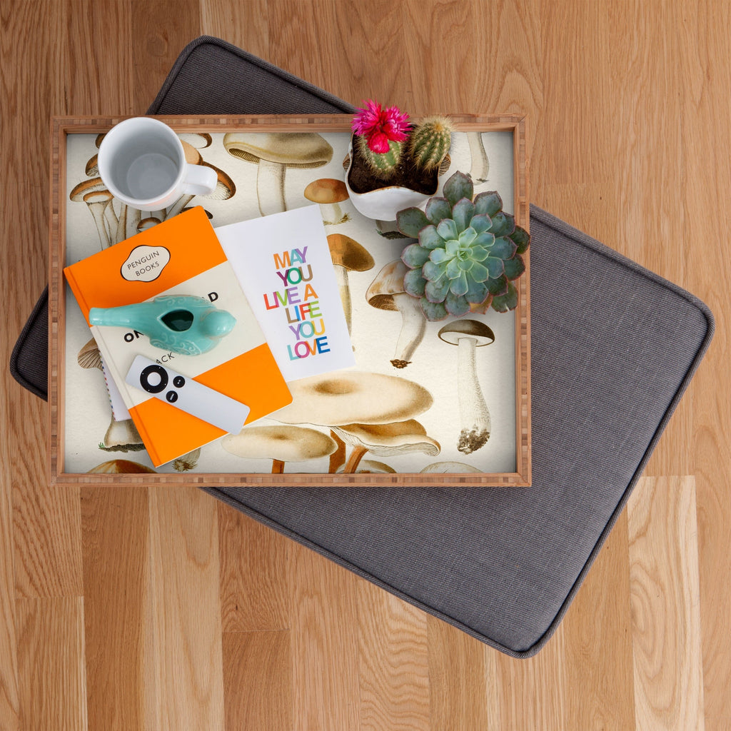 Gal Design Mushrooms Collection Rectangular Tray