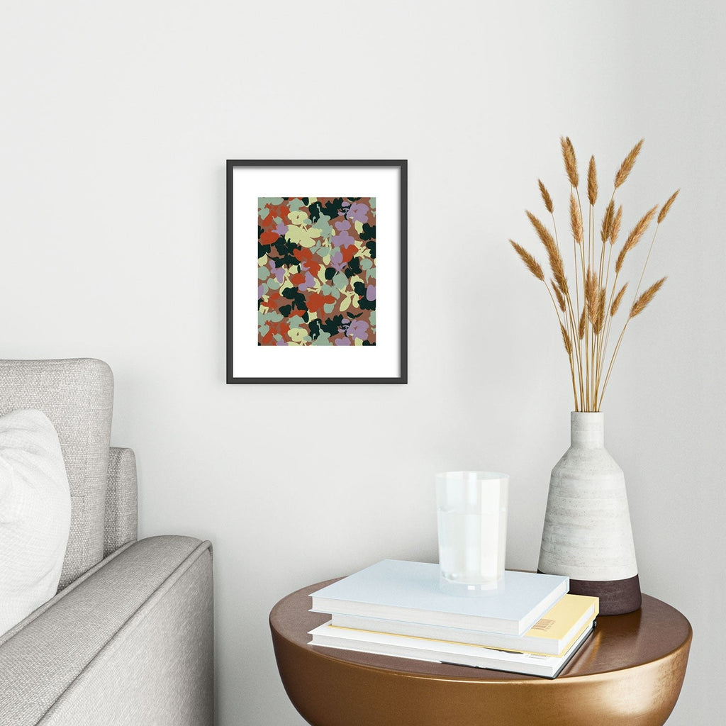 Marta Barragan Camarasa Retro Bloom Medley Metal Framed Art Print