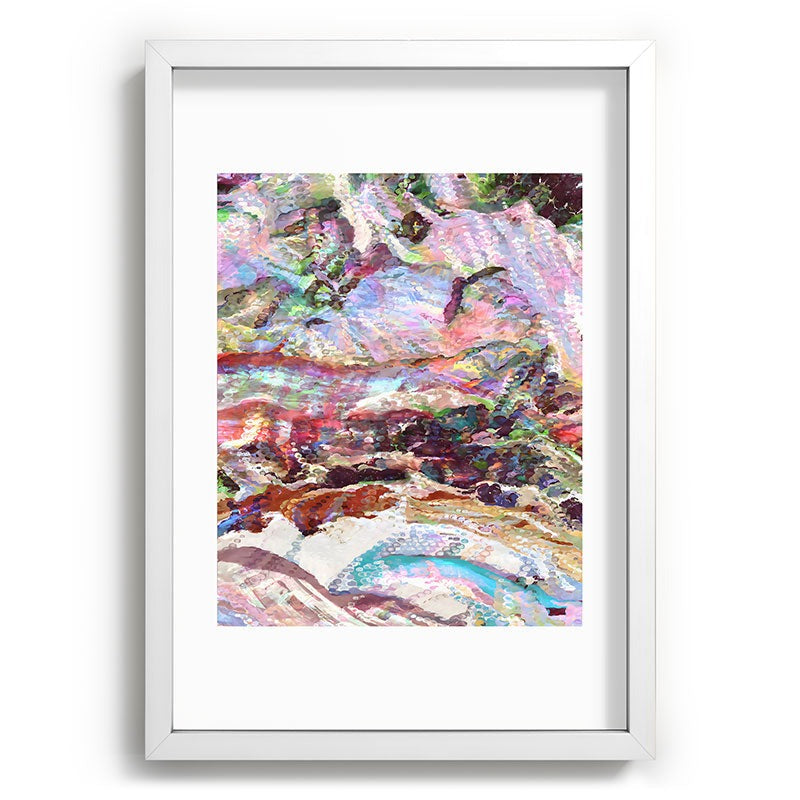 83 Oranges Sequin Haze Recessed Framing Rectangle