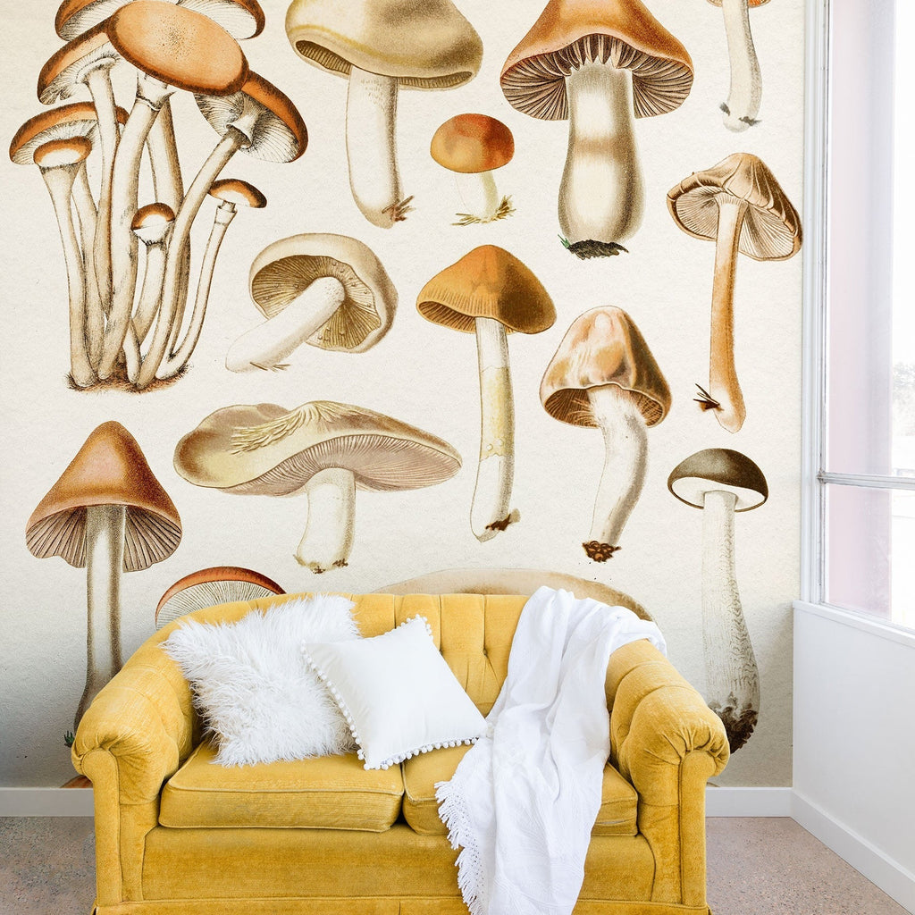 Gal Design Mushrooms Collection Wall Mural