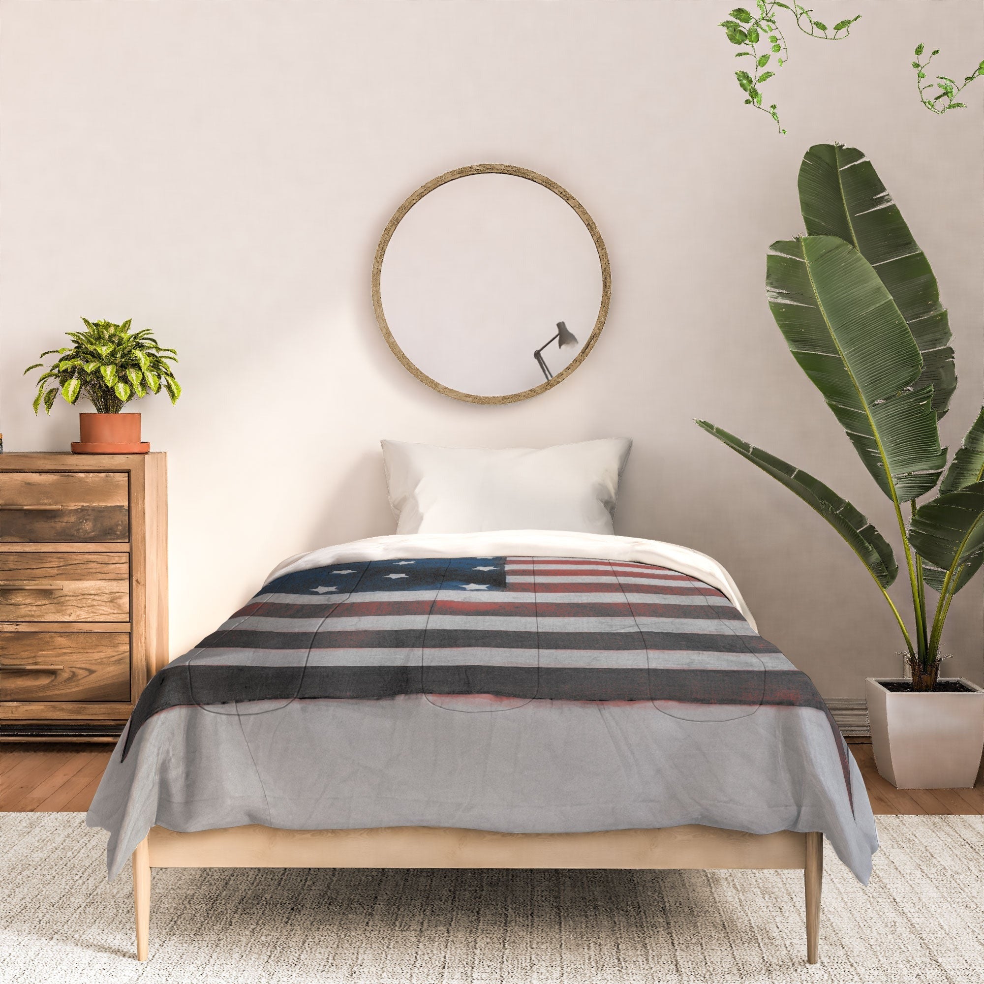 DENY Designs Flag Attributed to Elizabeth Schuyler Hamilton Comforter