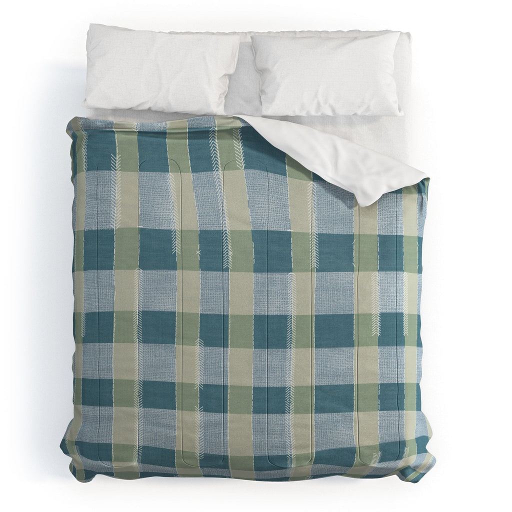 Marta Barragan Camarasa Country Style Checks Comforter