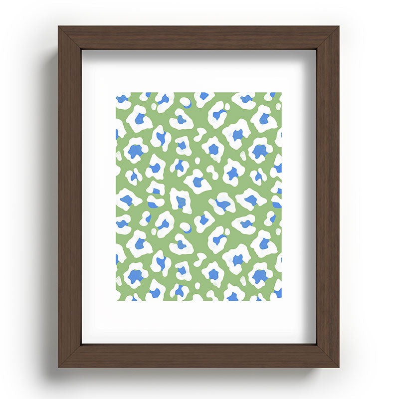 Avenie BR Cheetah Print Recessed Framing Rectangle