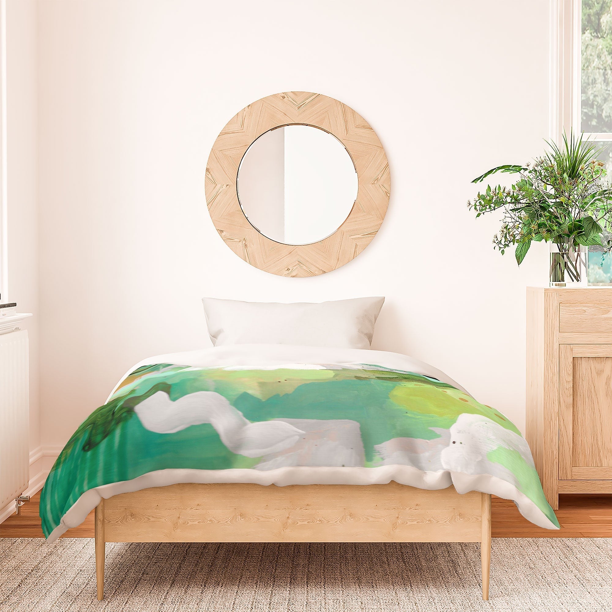 Laura Fedorowicz Small Steps Everyday Duvet Cover