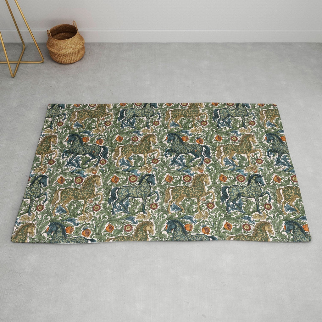 Marta Barragan Camarasa Renaissance Horse Garden Area Rug