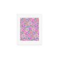 Pimlada Phuapradit Ditsy Purple Floral Half Drop Art Print