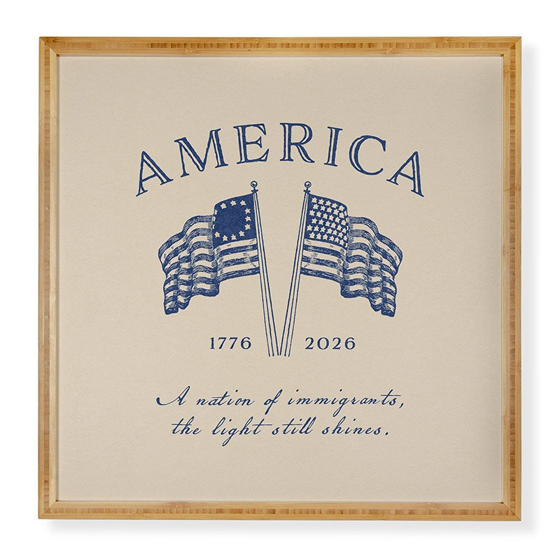 DENY Designs America250 Framed Wall Art