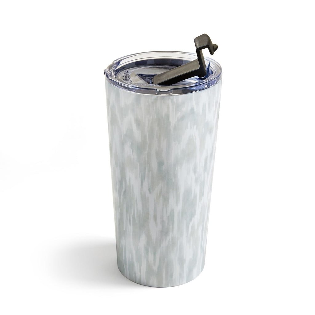 Jacqueline Maldonado Watercolor Wood Grain Travel Mug