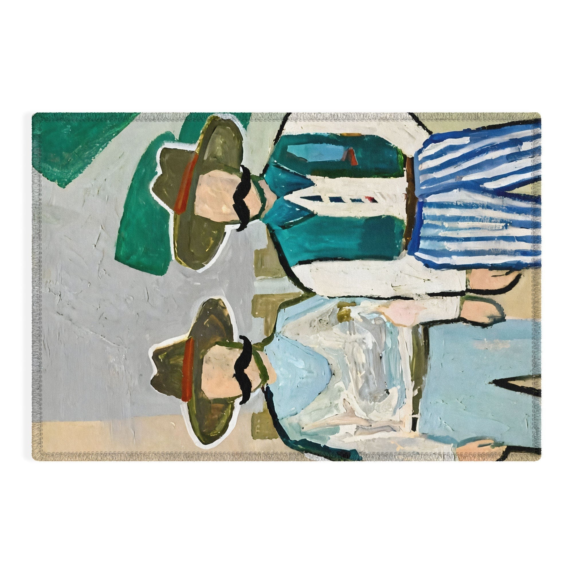 83 Oranges Side By Side Cowboy Edition Outdoor Rug