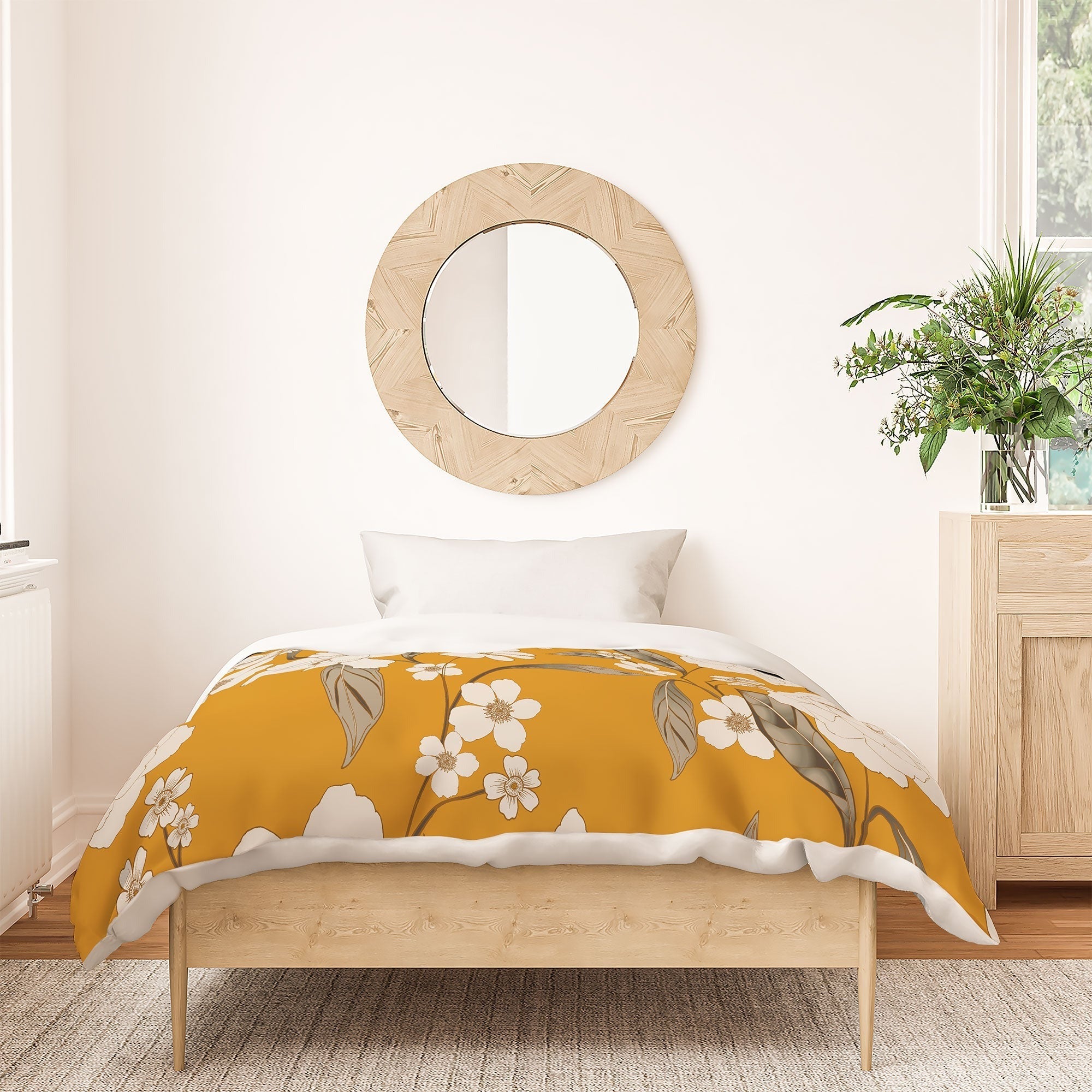 Gabriela Fuente Roberta Sunflower Duvet Cover