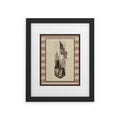 DENY Designs Flag Raisers Striped Square Framed Art Print