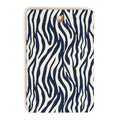 Avenie BR Navy Tiger Stripes Cutting Board Rectangle