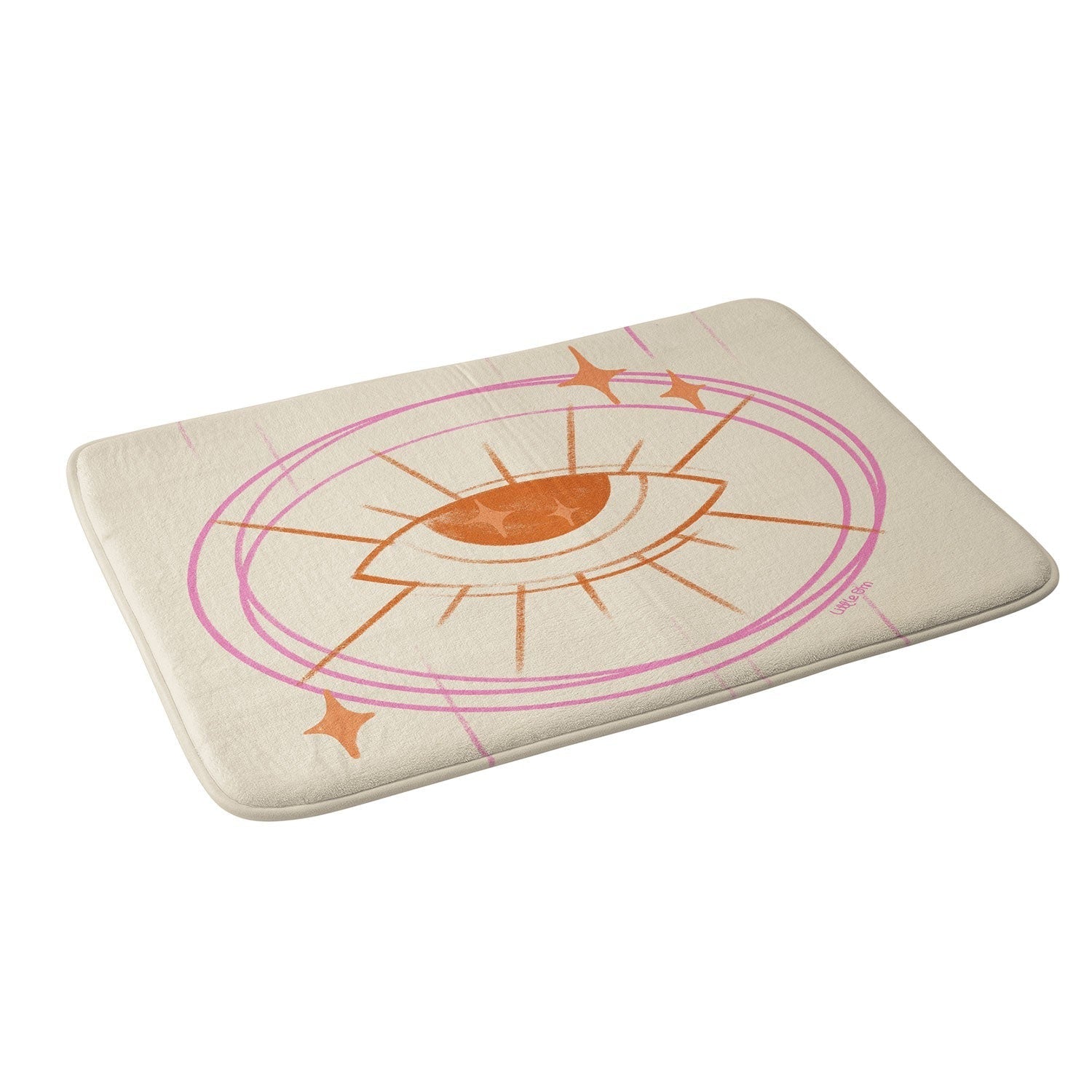 Little Om Celestial Eye cream Memory Foam Bath Mat