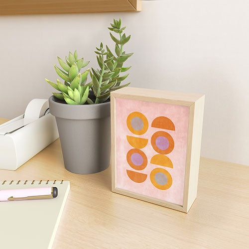 Mirimo Warm Balance Framed Mini Art Print