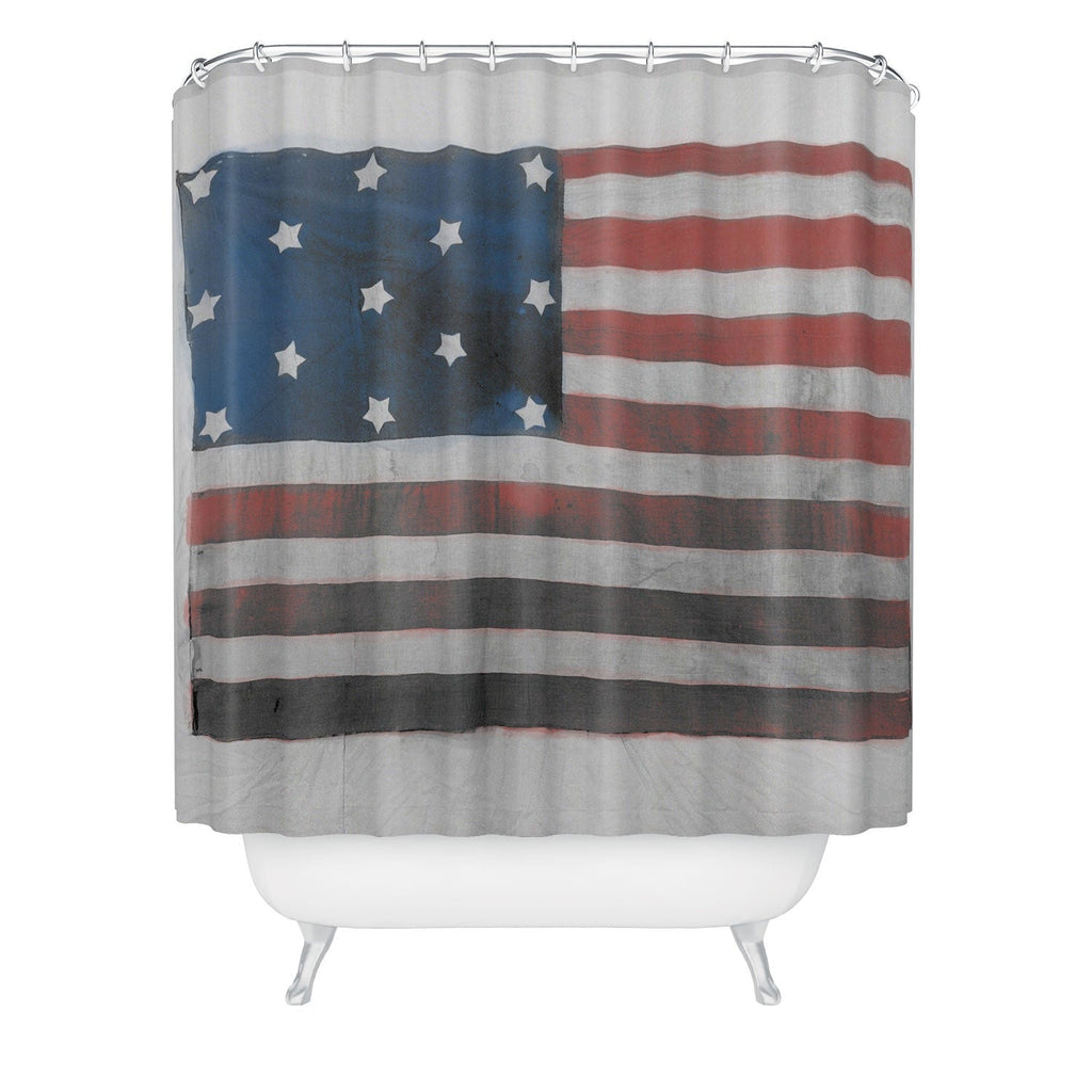 DENY Designs Flag Attributed to Elizabeth Schuyler Hamilton Shower Curtain