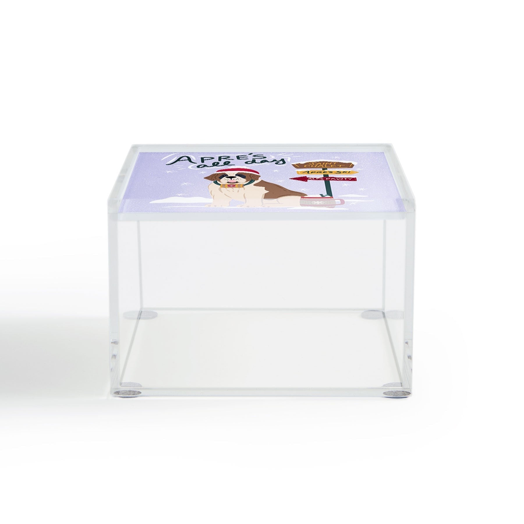 Design by Spark St Bernard Apres All Day Acrylic Box