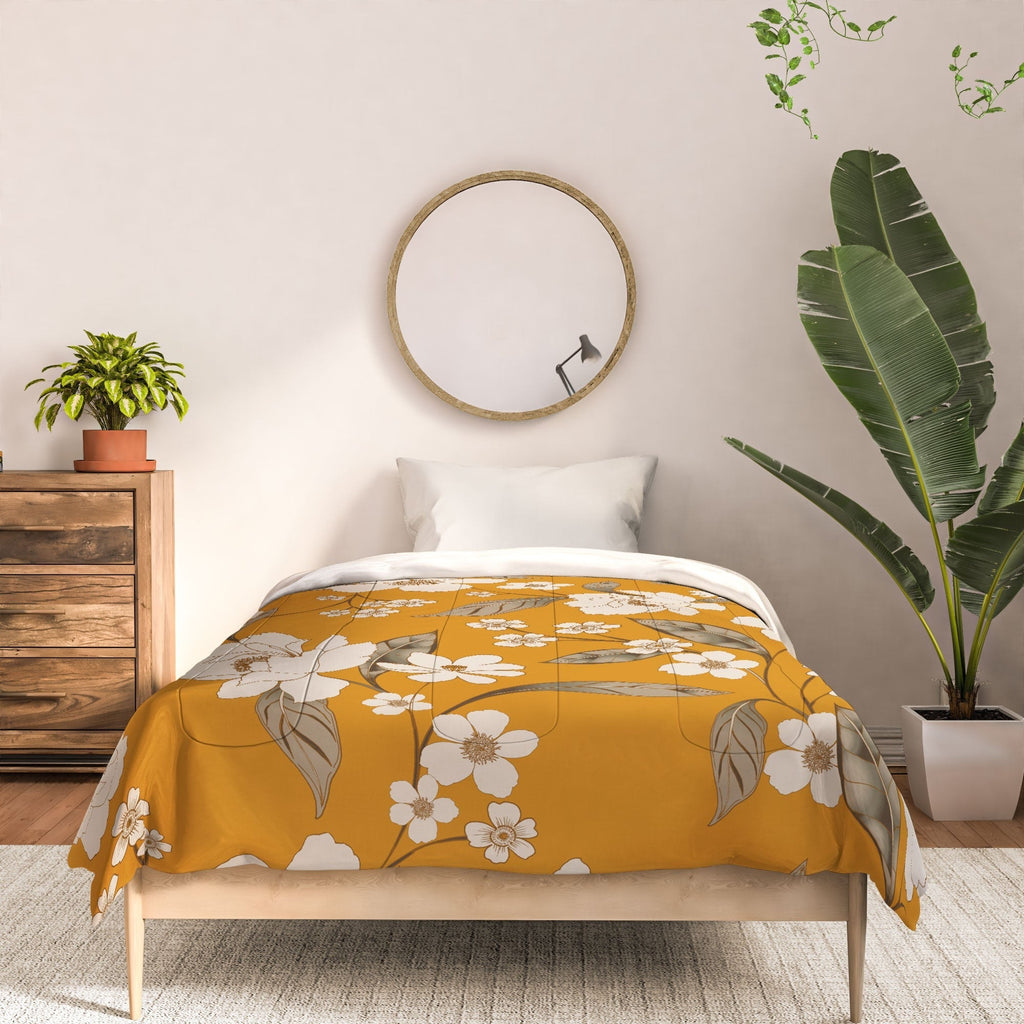 Gabriela Fuente Roberta Sunflower Comforter