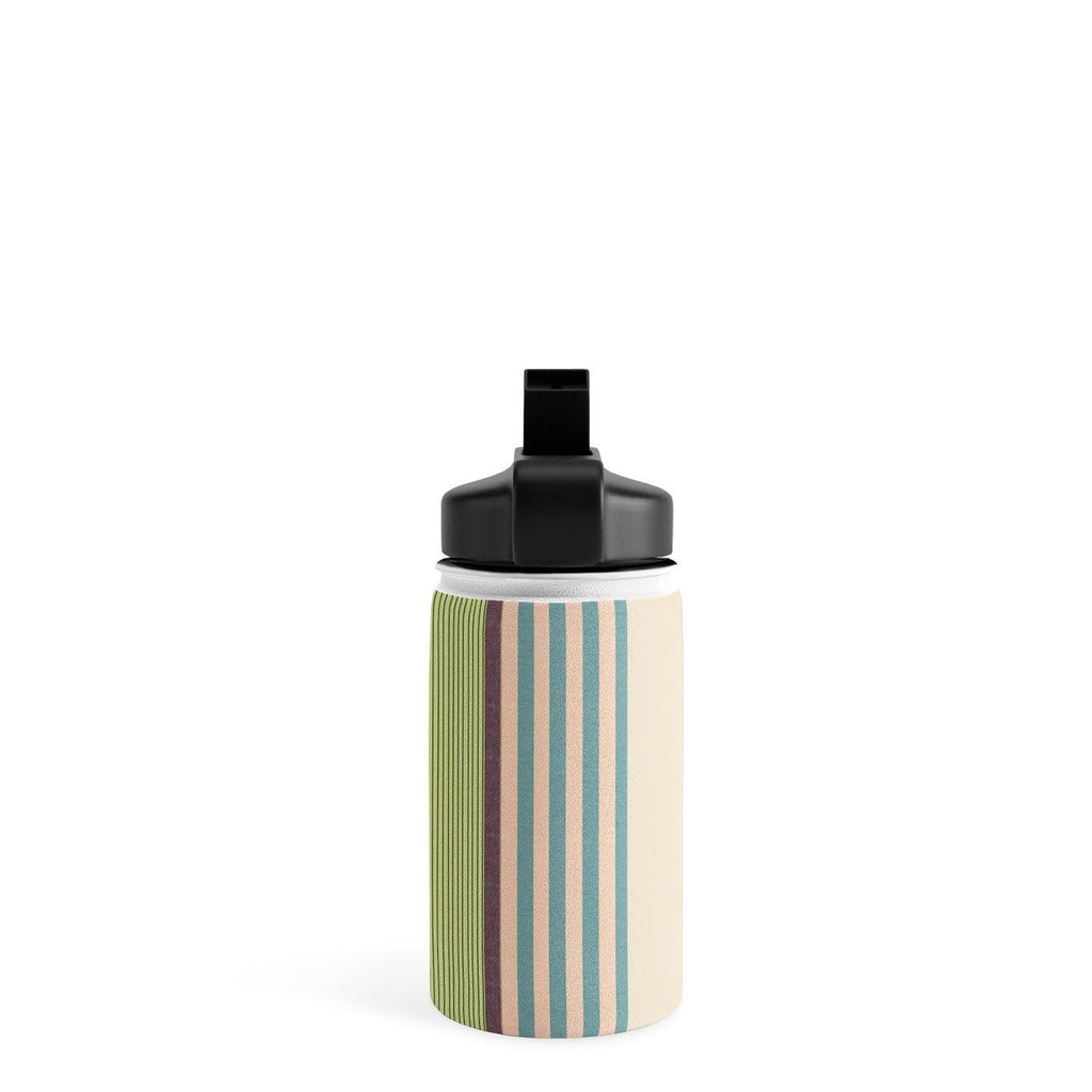 Marta Barragan Camarasa Colorful Stripe Delight Water Bottle
