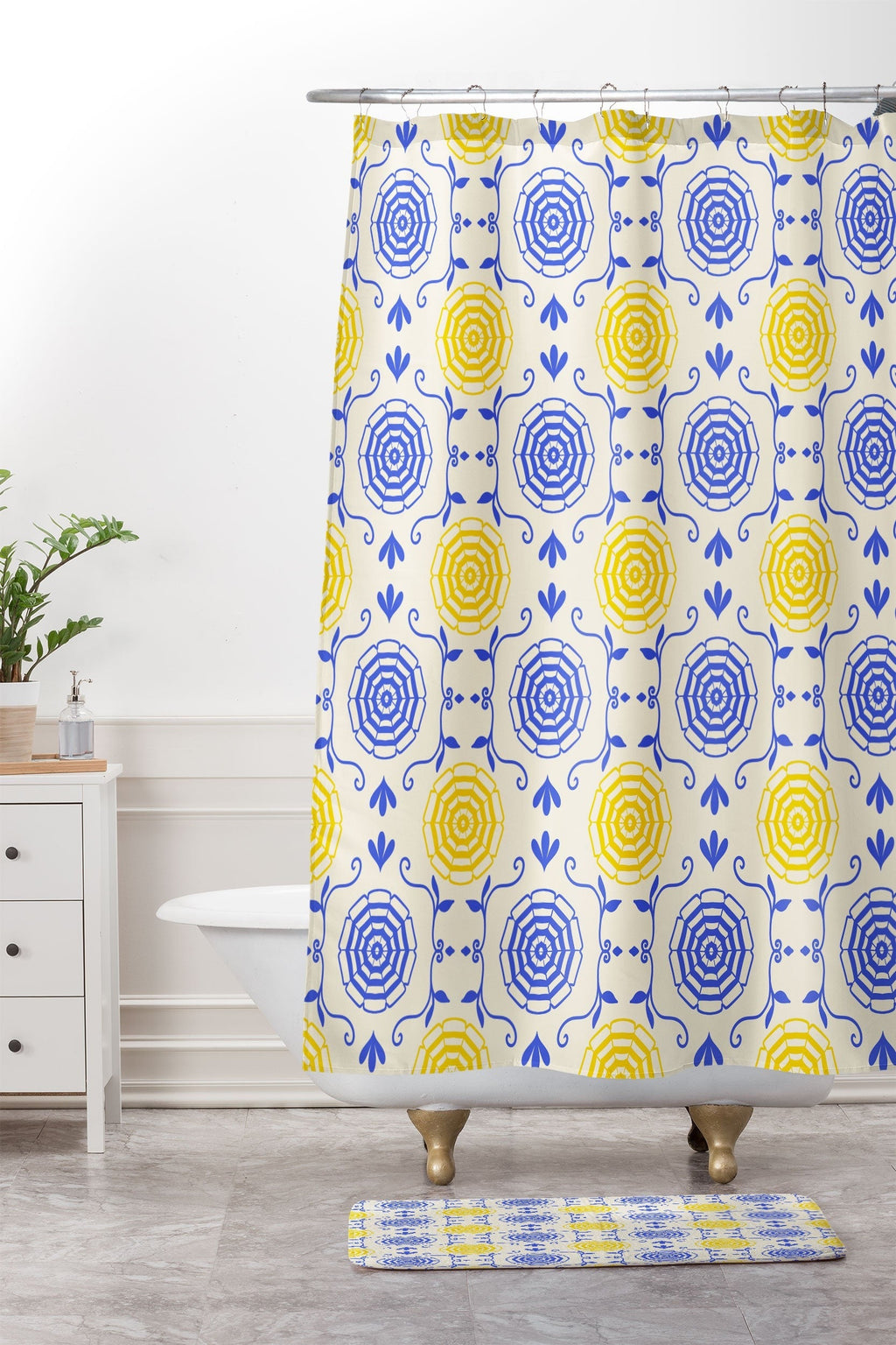 Design by Spark Dolce Vita Parasols Memory Foam Bath Mat