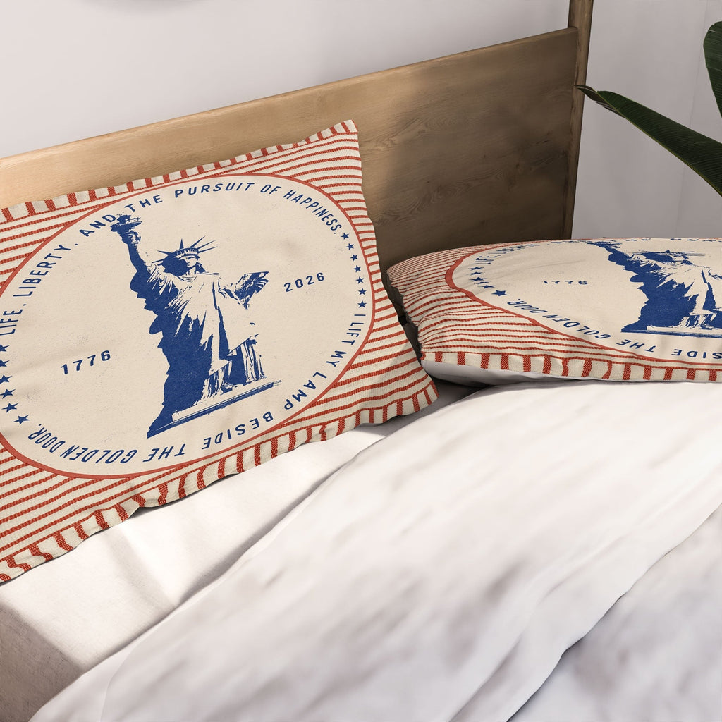 DENY Designs Life Liberty Pillow Shams