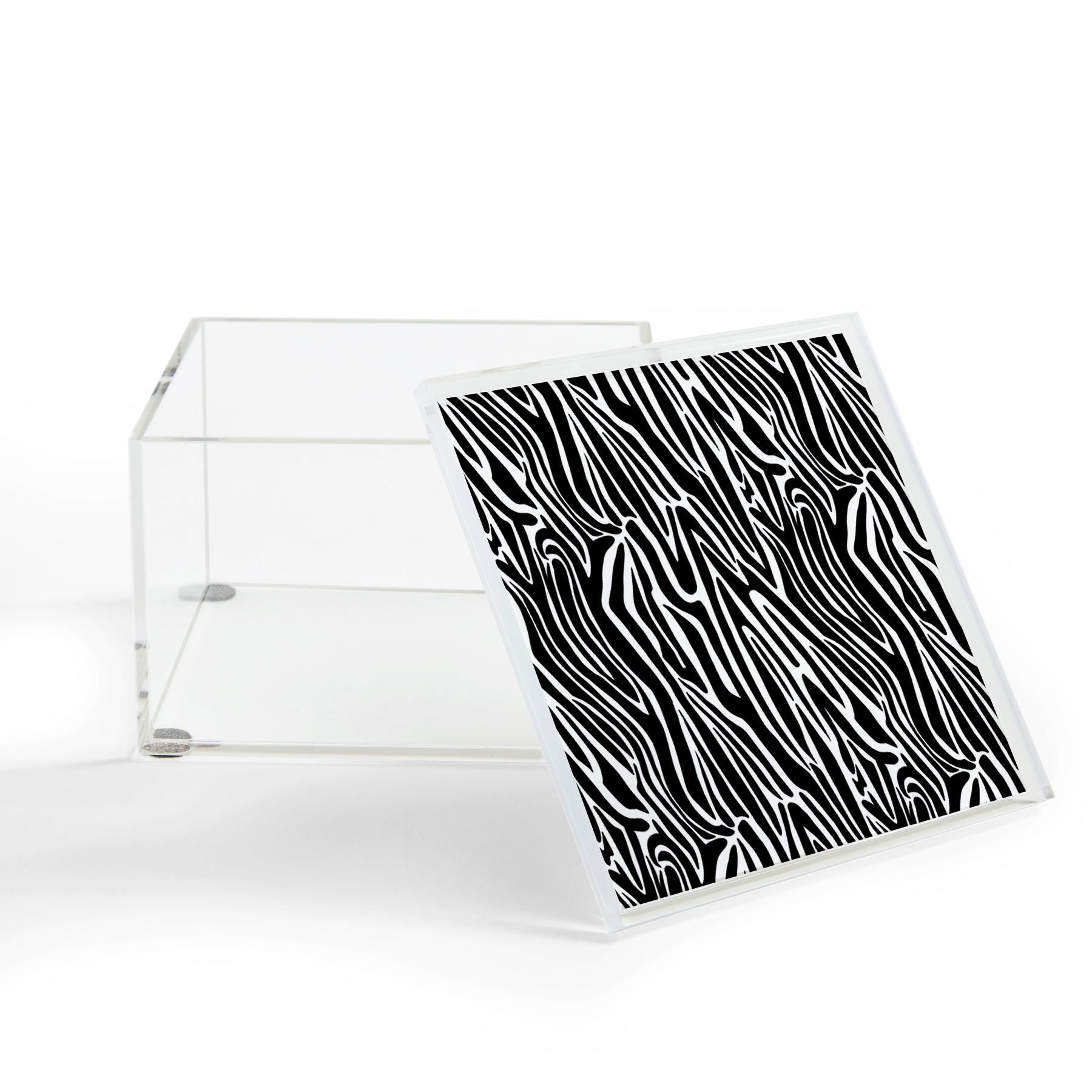 Jennifer Labre Wild Zebra Acrylic Box