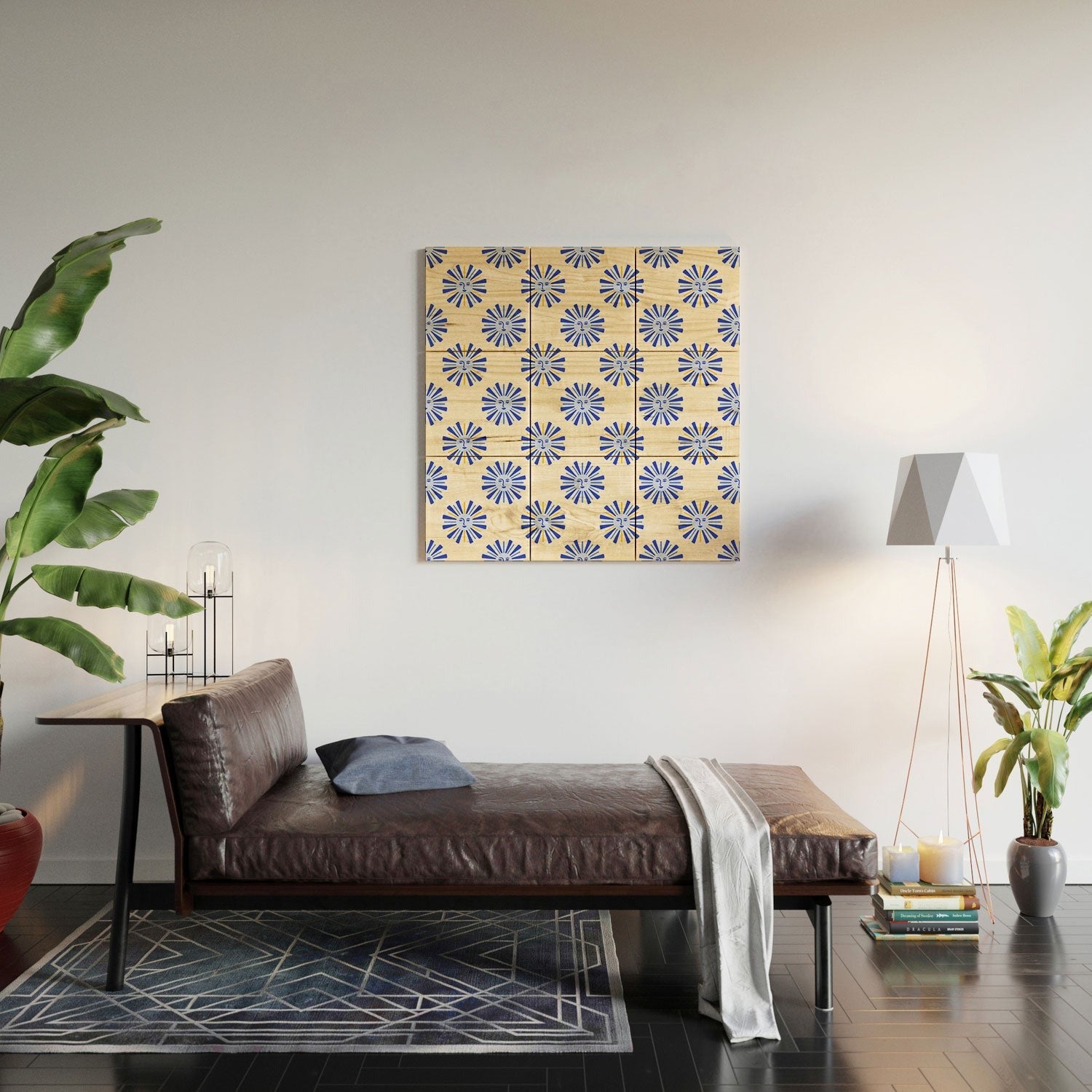 Design by Spark Dolce Vita Radial Sun Wood Wall Mural
