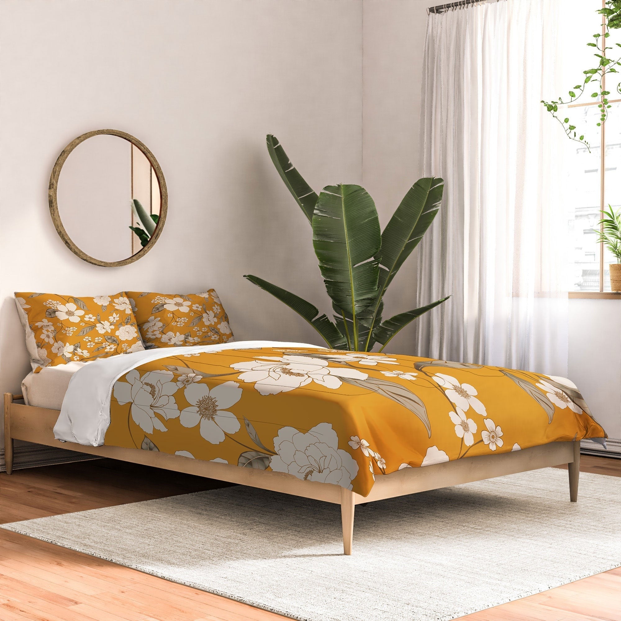 Gabriela Fuente Roberta Sunflower Comforter