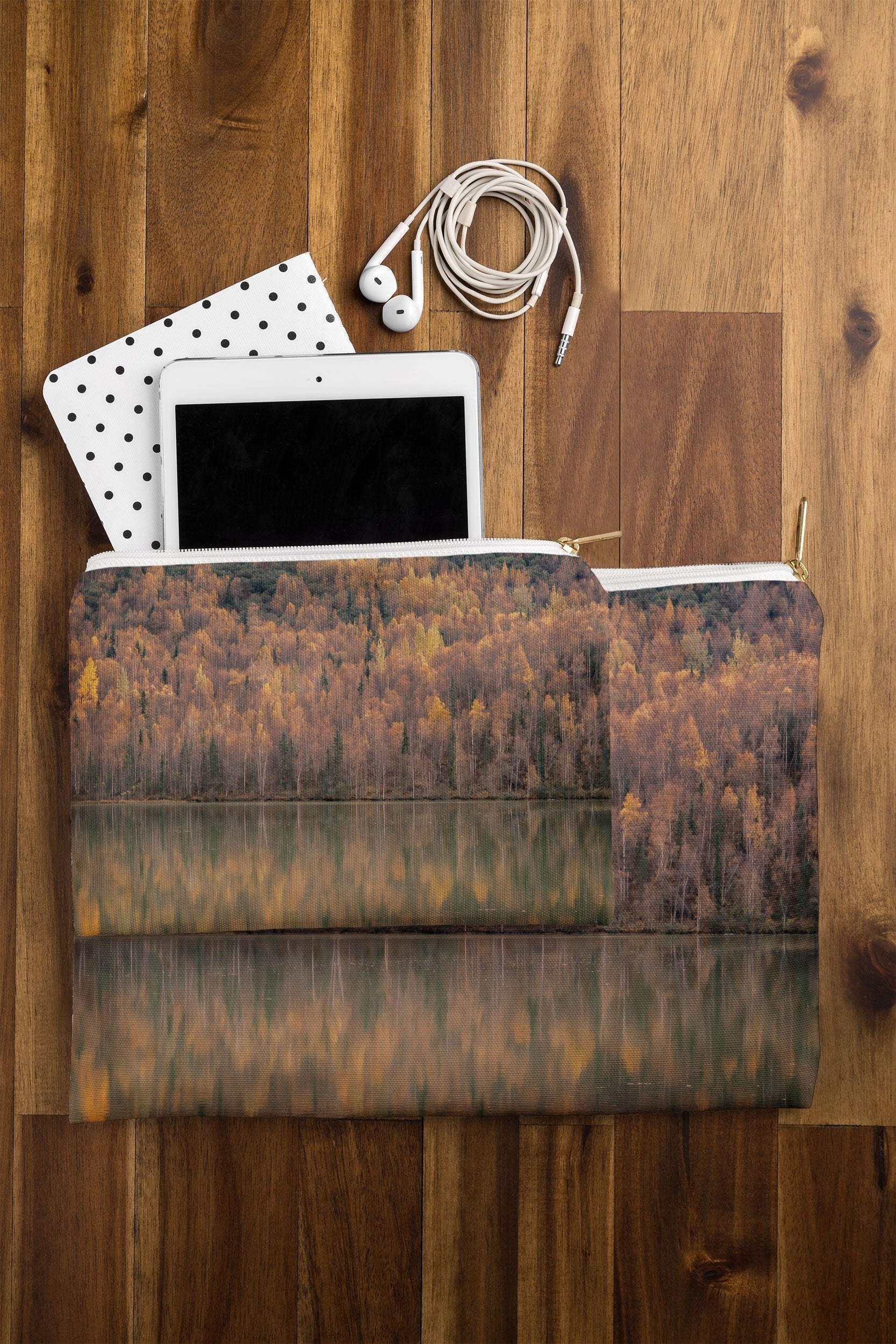Hannah Kemp Fall Lake Pouch