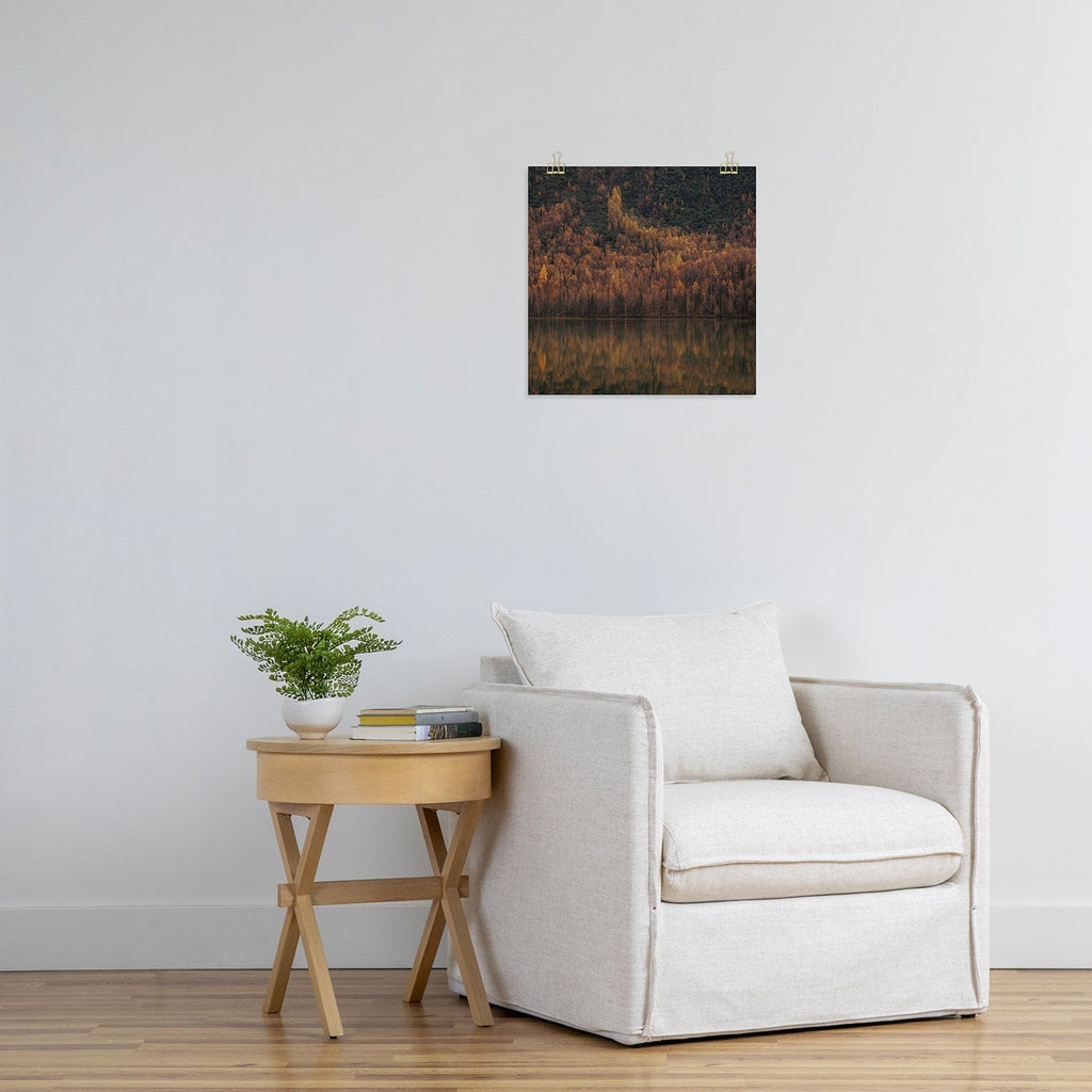 Hannah Kemp Fall Lake Art Print