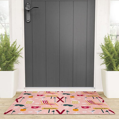 Design by Spark Apres Ski Holiday Welcome Mat