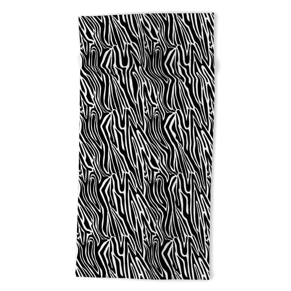 Jennifer Labre Wild Zebra Beach Towel