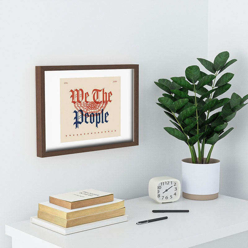 DENY Designs We The People ii Recessed Framing Rectangle